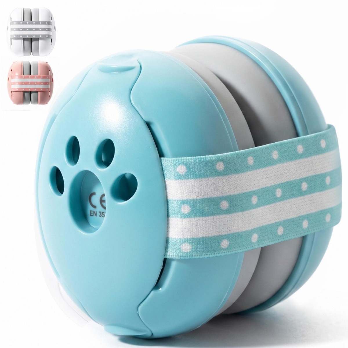 Детские Sperric Baby Earmuffs for Noise Cancelling, Super Lightweight Ultra Soft to Prevent Irritation Baby Ear Protection, Headphones for Babies — фото 7
