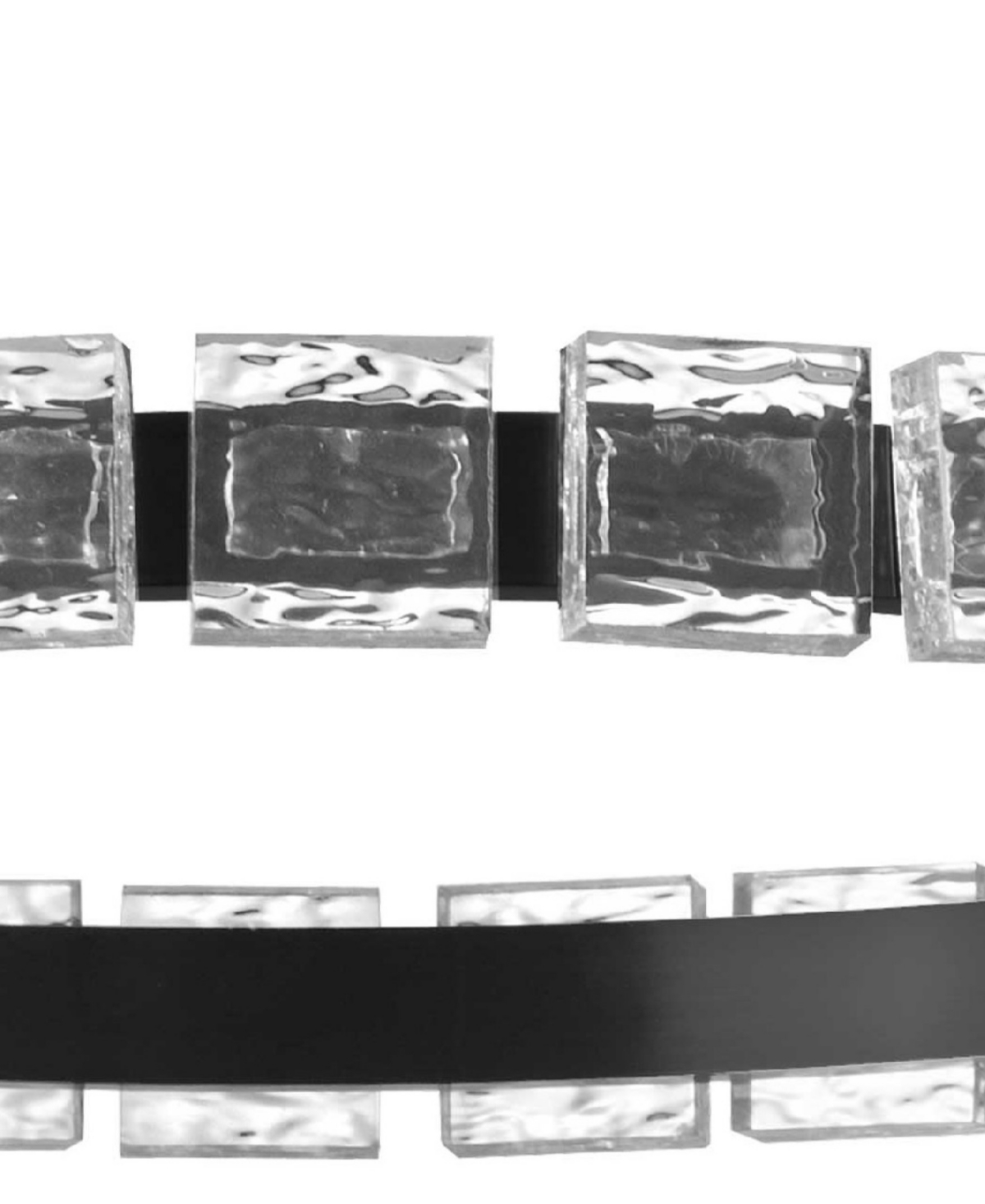 Dainolite 2" Metal Camila Led Chandelier In Clear