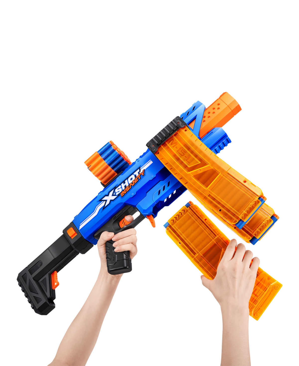 X-shot Insanity Motorized Clip Blaster In No Color