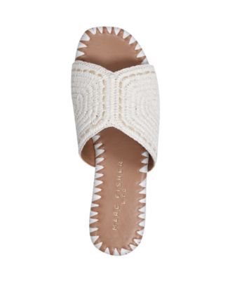 Women's Nottie Woven Flat Slide Sandals