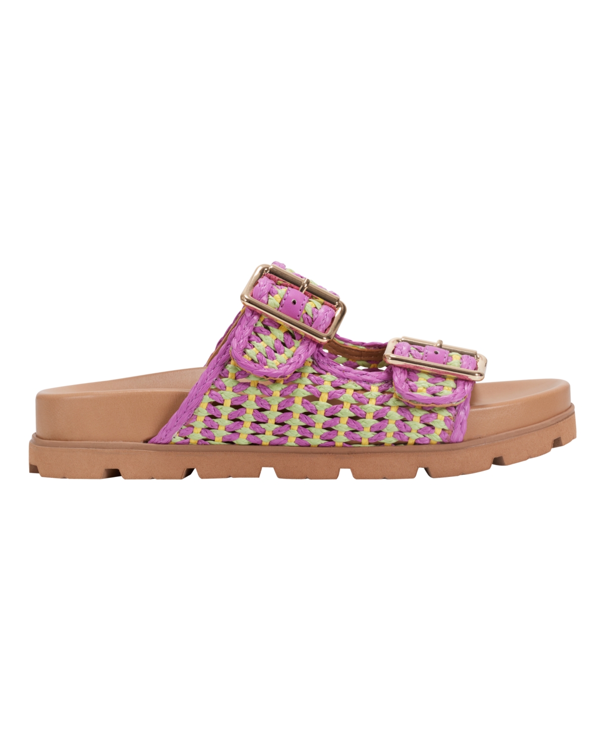 Marc Fisher Ltd Mylan Two-strap Sandal In Purple Multi