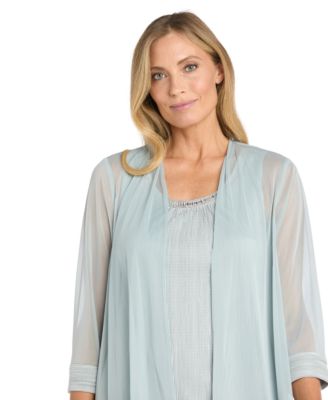 Women's Embellished-Neck Jacket Dress