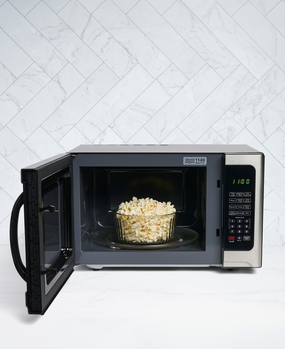 Farberware Professional 1.2 Cu.ft. Microwave And Grill Oven In Stainless Steel