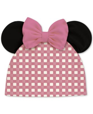 Baby Girls Minnie Mouse Bodysuit, Pants & Hat, 3 Piece Set