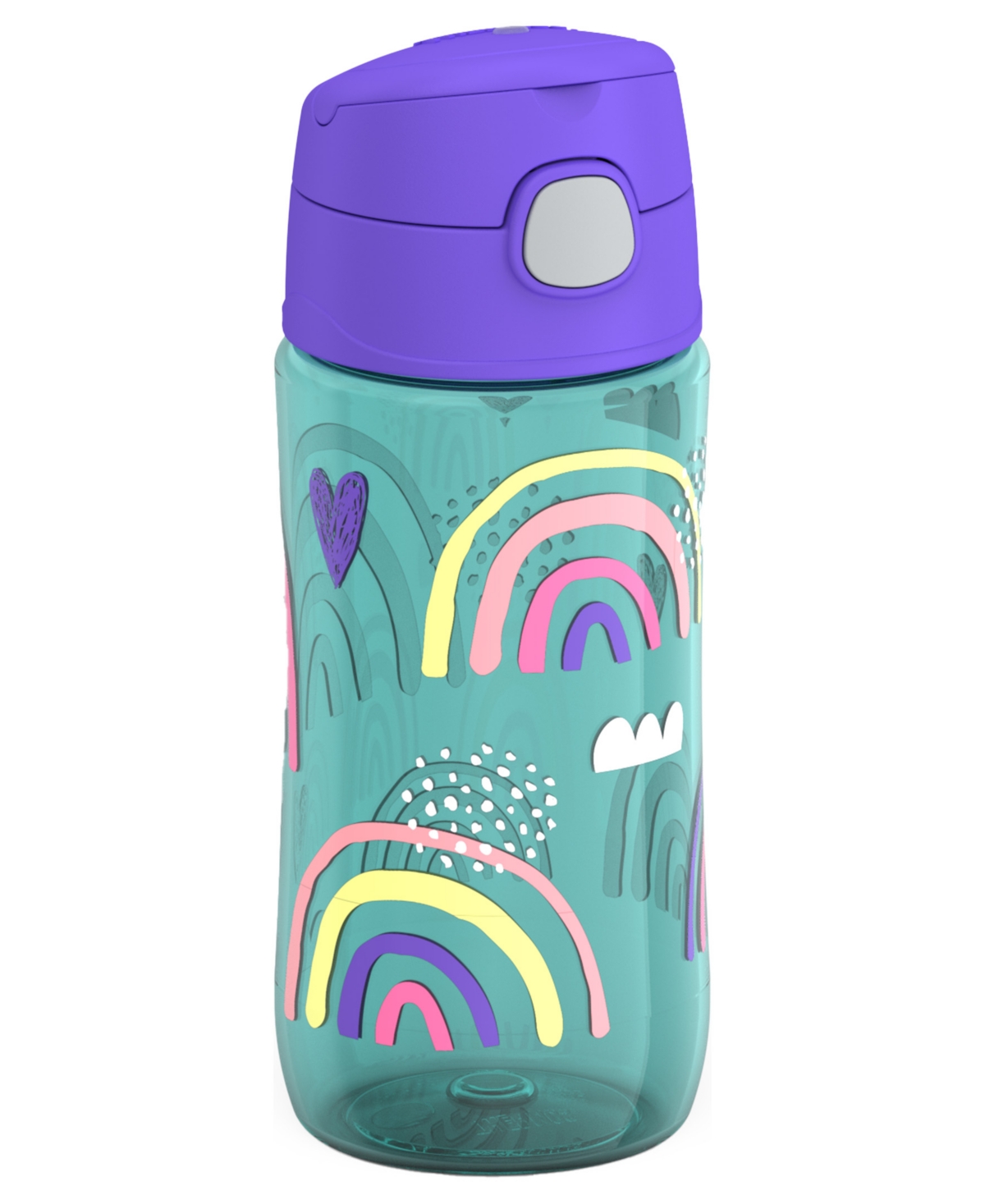 Thermos Funtainer 16 Oz. Hydration Bottle With Spout Lid In Rainbows