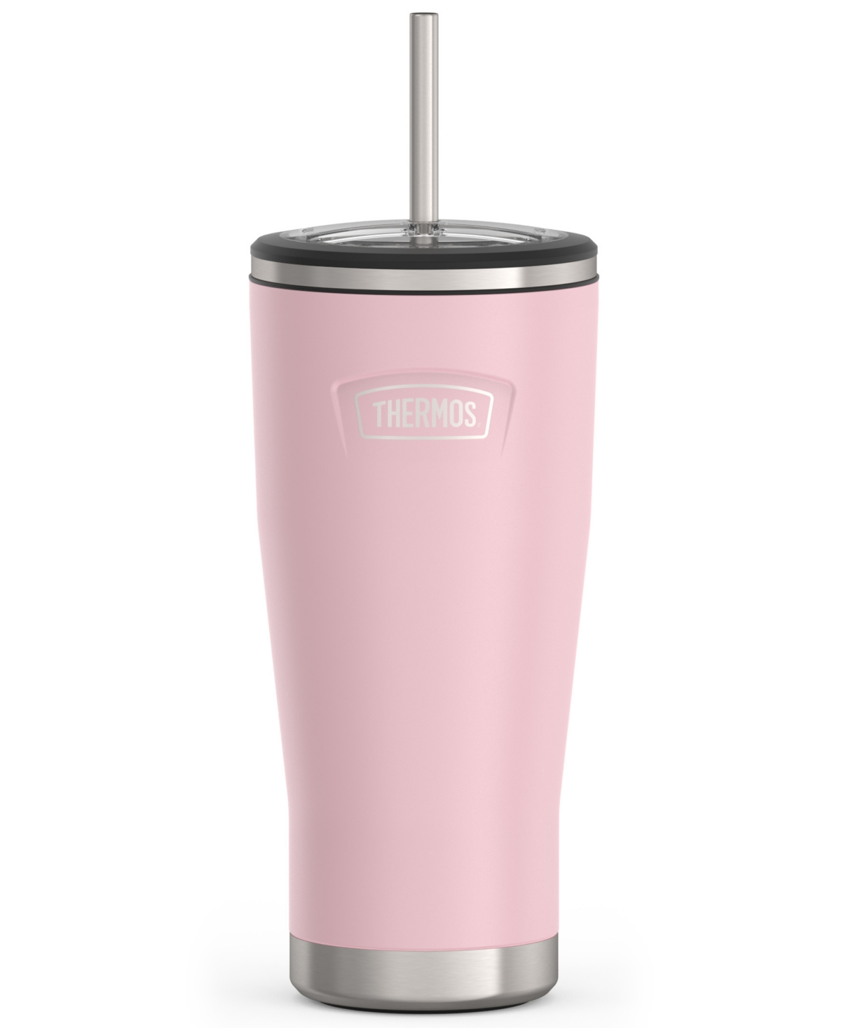 Thermos Icon Series 24 Oz. Tumbler With Slide Lock Lid In Sunset Pink