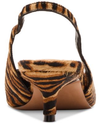Women's Kittie Slingback Kitten-Heel Pumps