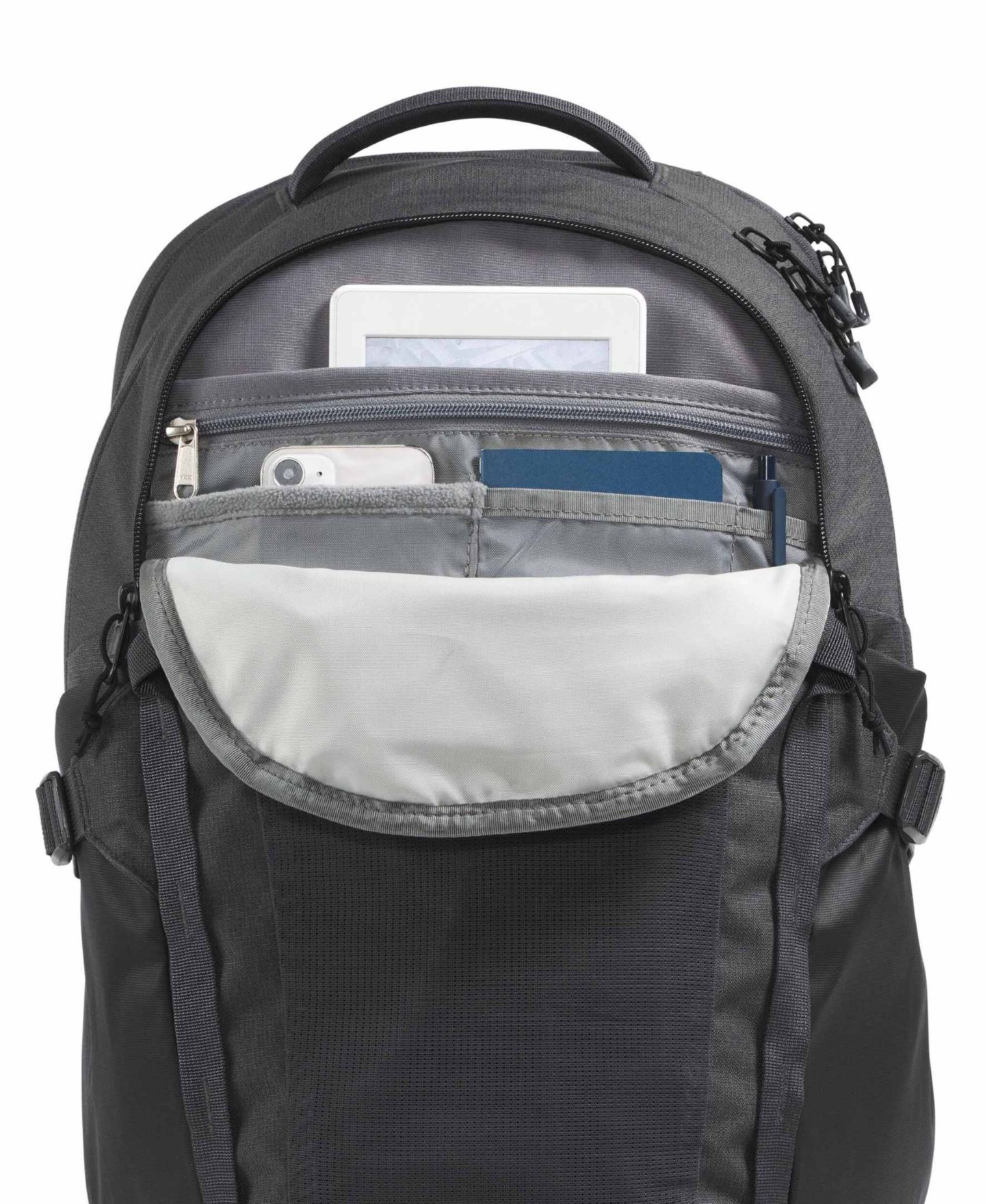 Рюкзак The North Face Recon, цвет: Асфальтовый серый меланжевый / Чёрный — фото 5