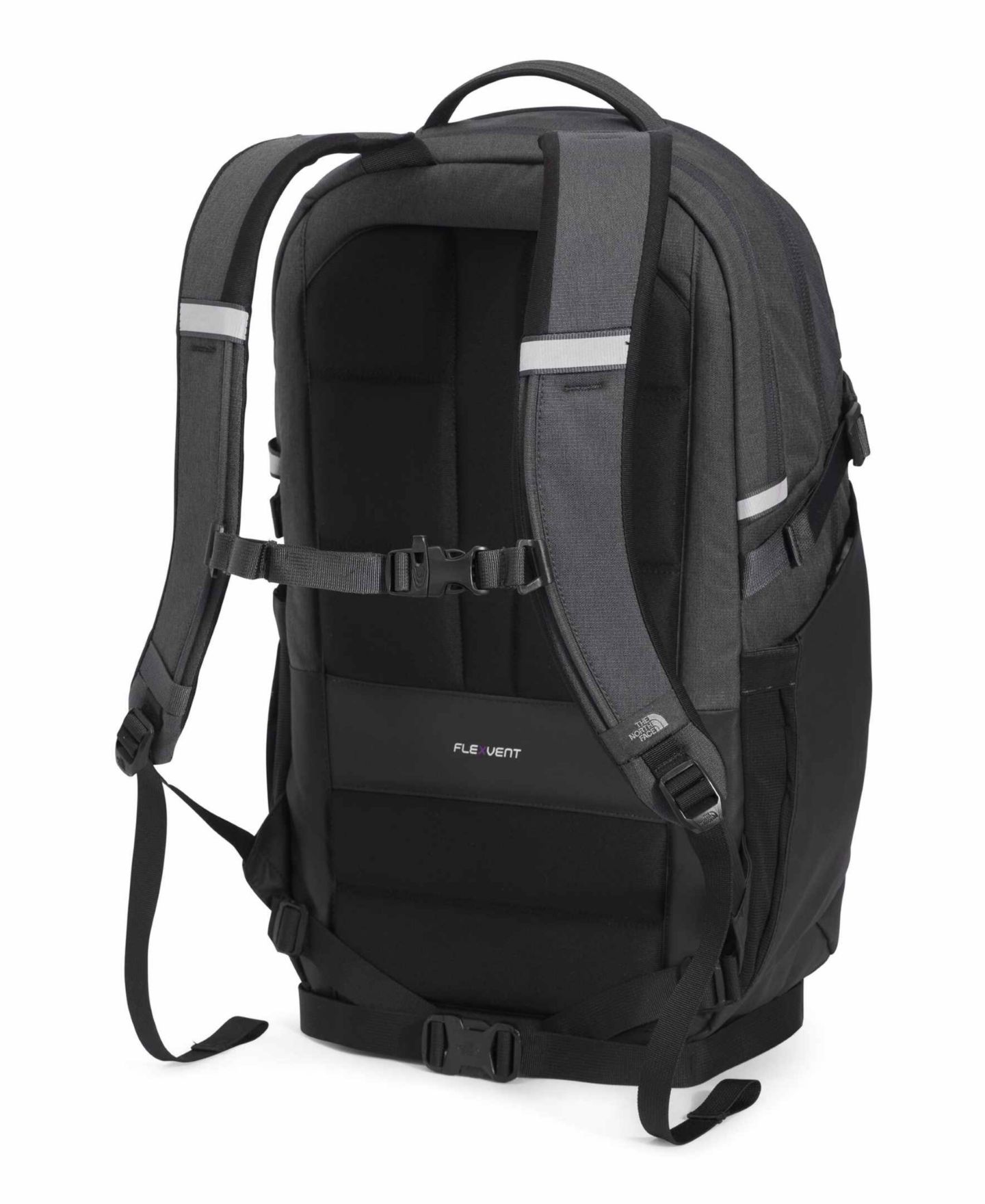 Рюкзак The North Face Router Messengers, цвет: Асфальтовый серый меланжевый / Чёрный — фото 2