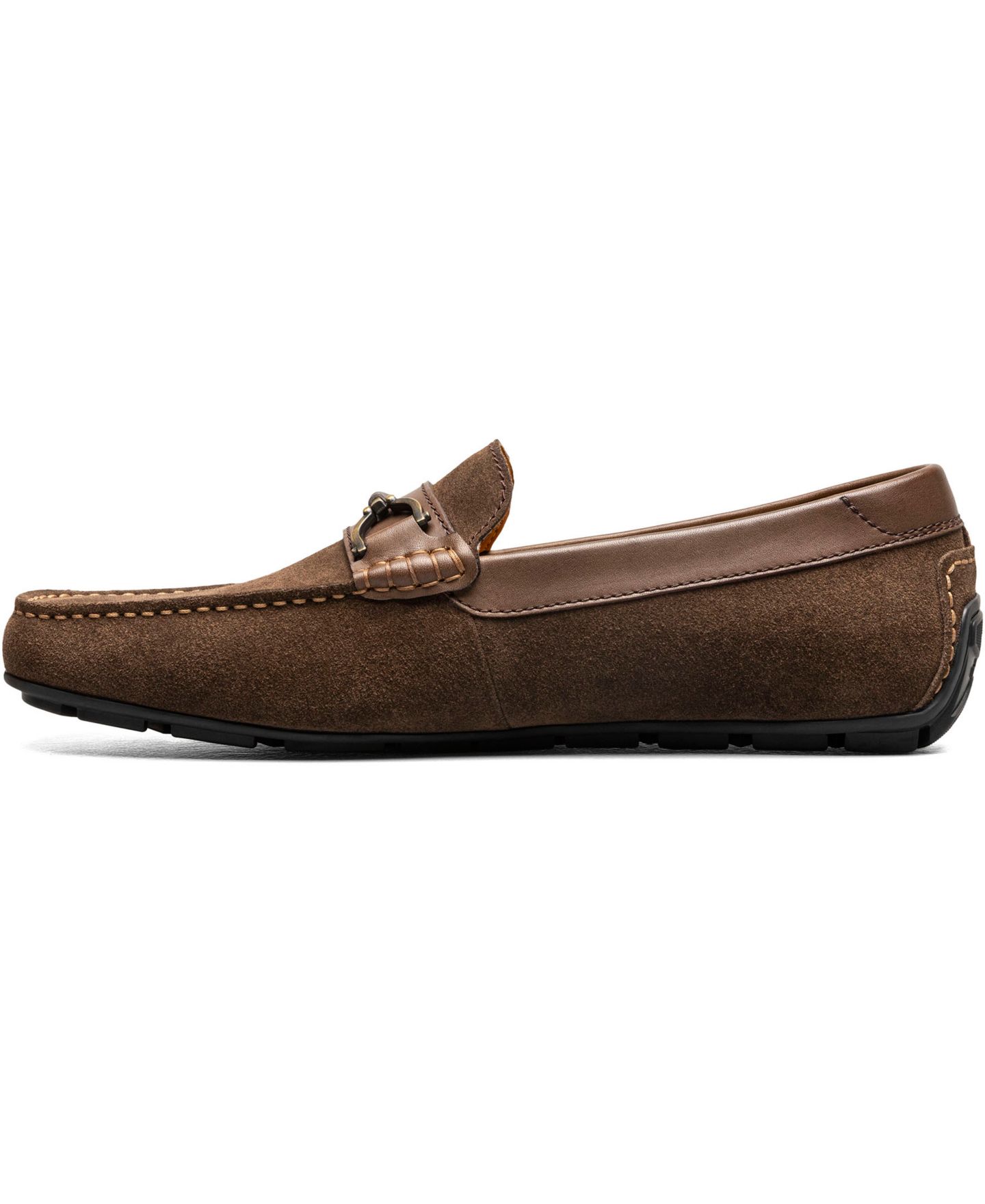Мужские туфли для вождения Florsheim Motor с мокасиновым носком и пряжкой, цвет: Коричневый замшевый — фото 26