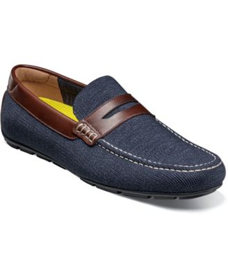 Men's Motor Knit Moc Toe Penny Loafer