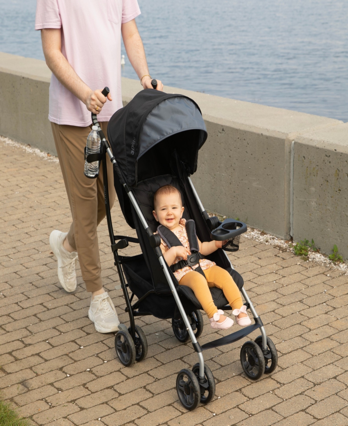 Ingenuity Baby 3dlite Convenience Stroller In Multi