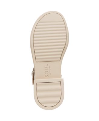 Women's Emma Block Heel Footbed Flat Sandals