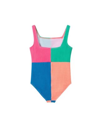 Toddler/Child Girls Colorblocked One-Piece Swimsuit
