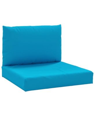 Pallet Cushions 2 pcs Light Blue Oxford Fabric