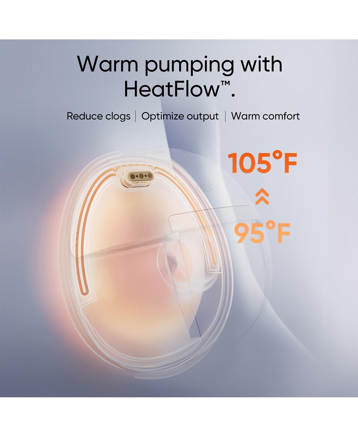 eufy Security Eufy S1 Pro Wearable Breast Pump with HeatFlow Technology