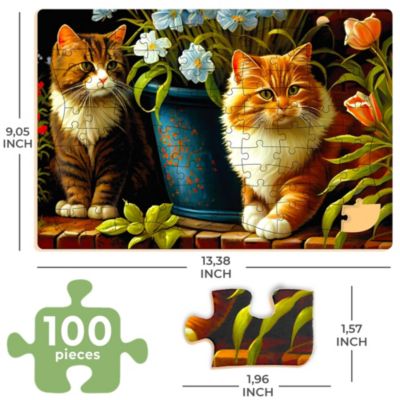 Dementia Activities for Elderly - Large Piece - Alzheimers Jigsaw Puzzle Games for Adults