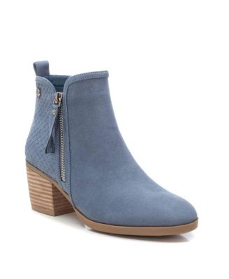 Refresh Women's Fashion Italian Design Booties with Side Zipper by Xti