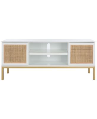 Zadie 1 Shelf Rattan Media Stand