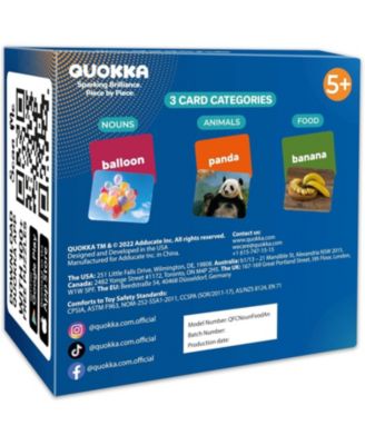 Flash Cards for Kids and Babies - High Contrast, Vocabulary, Emotions and Action Verbs Learning Cards Set