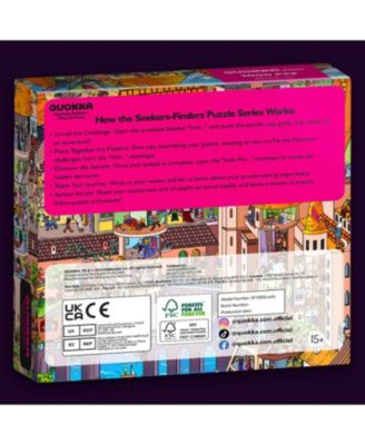 1000 Piece Jigsaw Puzzle for Adults – Themed Puzzles with Bonus Challenges