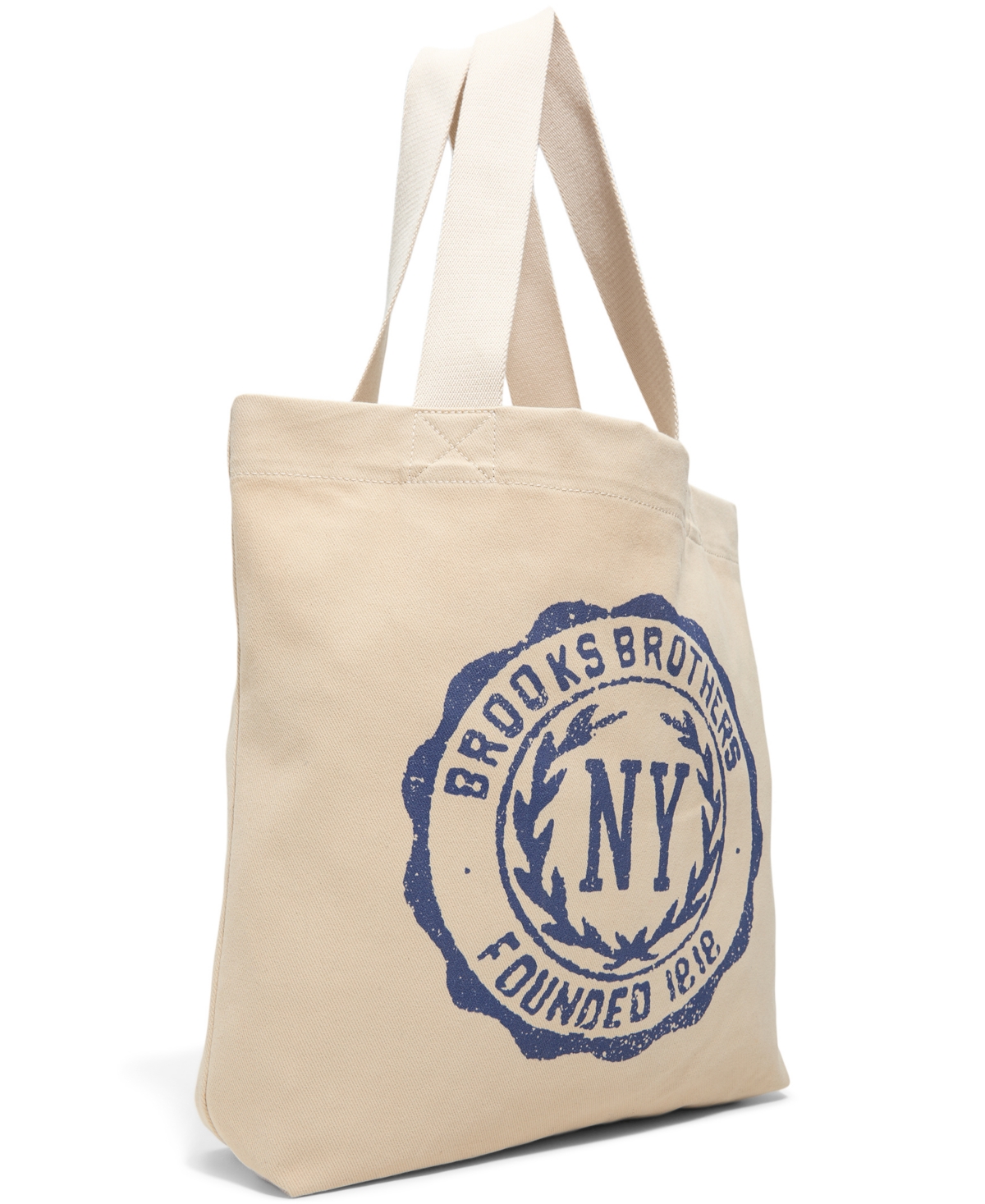 Brooks Brothers Men's Tribeca Textile Tote Bag In Natural
