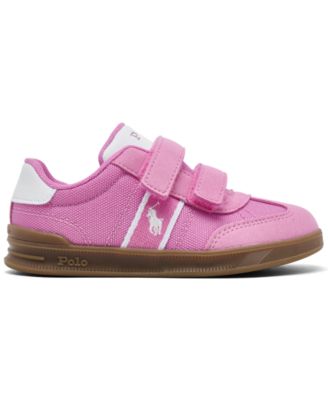 Toddler Girls Heritage Court III T-Toe Fastening Strap Casual Sneakers from Finish Line