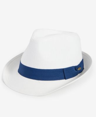 Men's Linen Fedora Hat