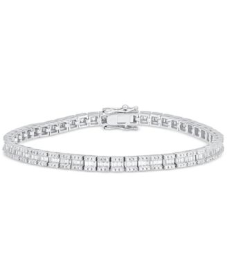 Macy's - Diamond Tennis Bracelet (2 ct. t.w.) in 14k White Gold