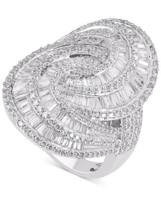 Diamond Swirl Statement Ring (2-1/2 ct. t.w.) in 14k White Gold