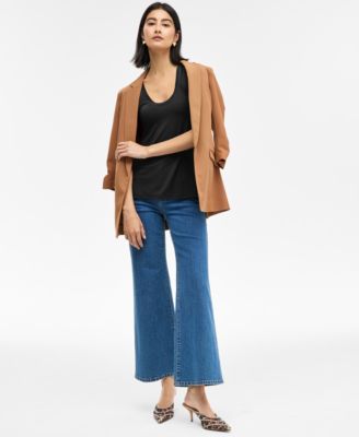 Women's Luxe Scoop-Neck Tank Top, Exclusively at Macy's