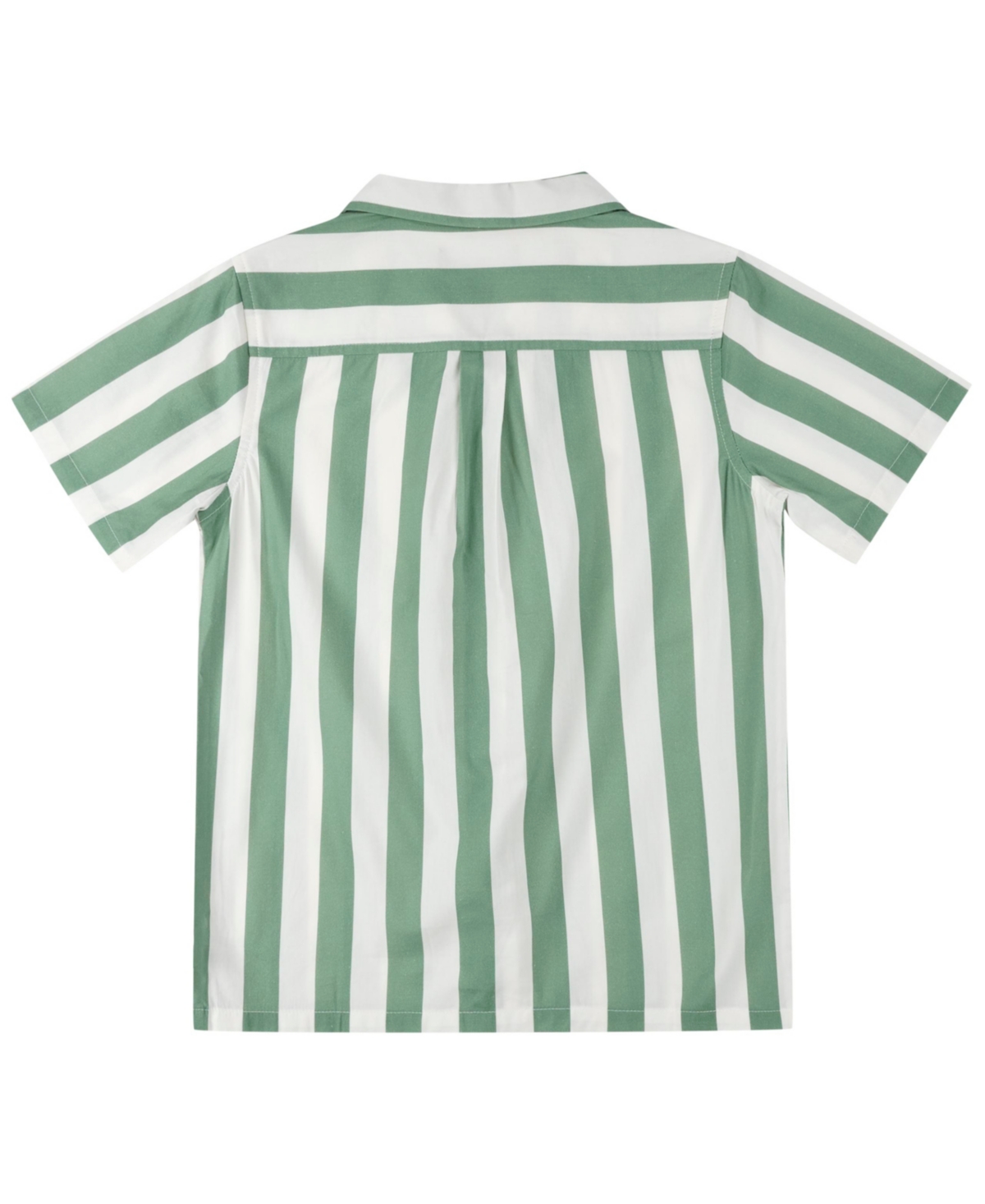 Brooks Brothers Big Boys Striped Camp Shirt