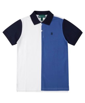 Big Boys Colorblock Polo Shirt