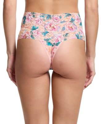 Women's Printed Retro Thong