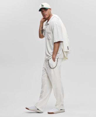 Men's Textured Knit Polo Shirt, Exclusively at Macy's