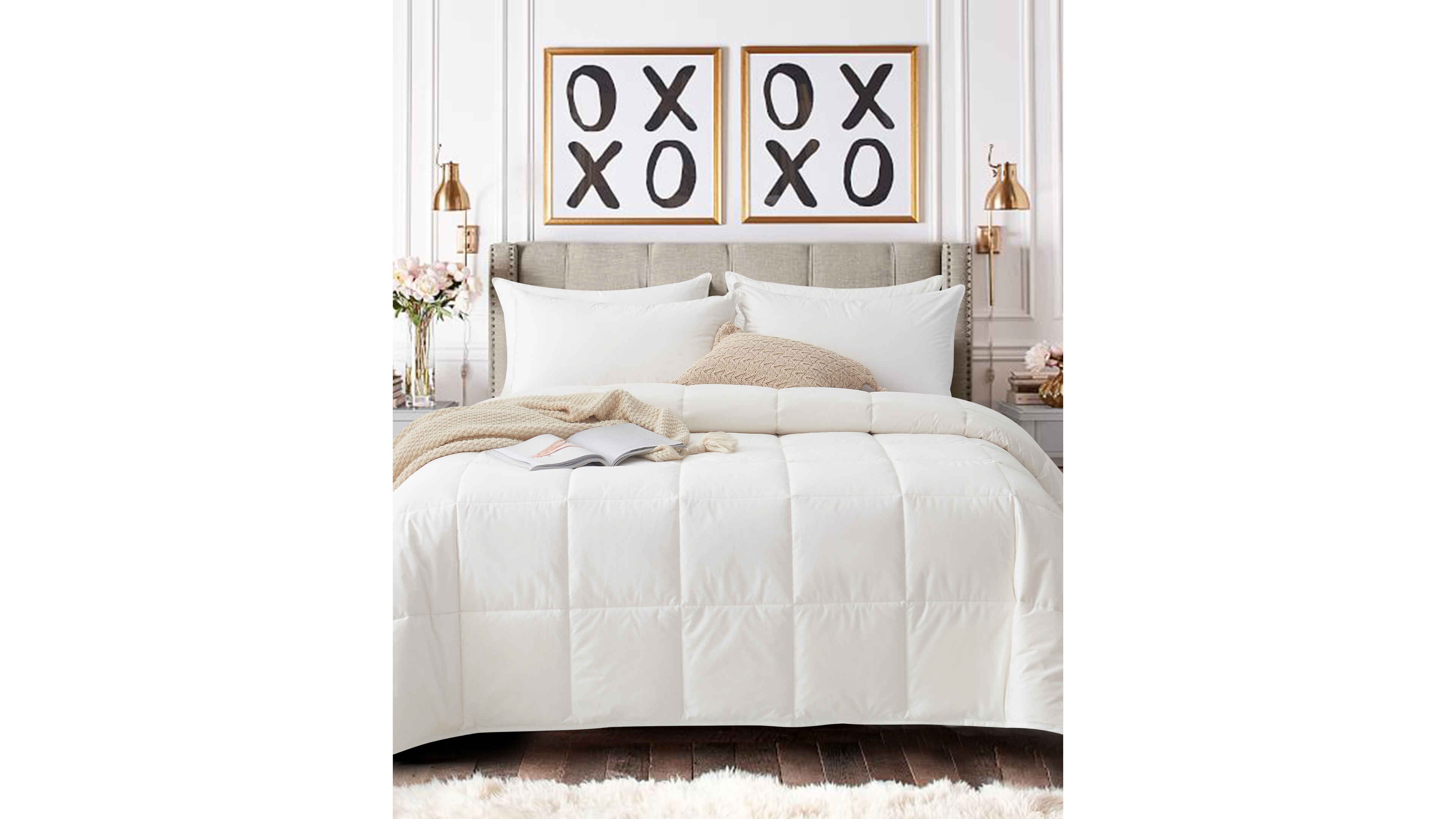 Royal Elite Washable Wool Comforter, King