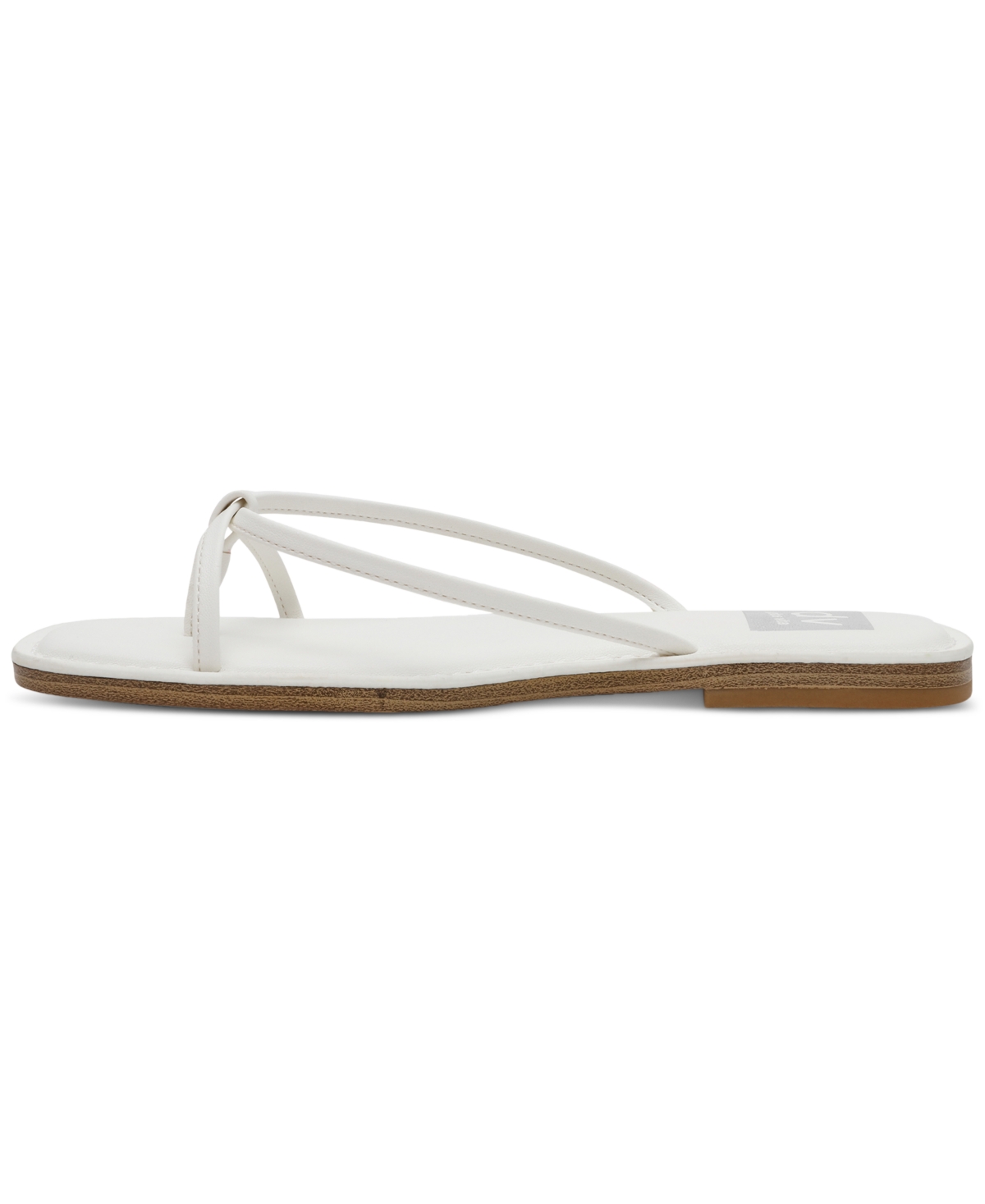 Dv Dolce Vita Women's Jumpie Thong Flip Slide Flats Sandals In White