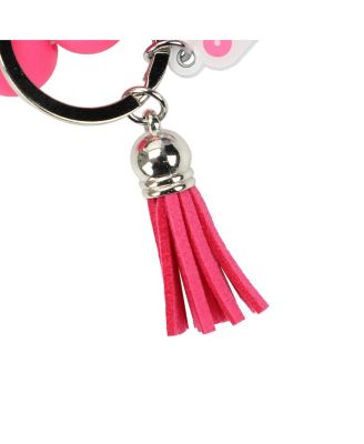 Beaded Multi-Charm Keychain