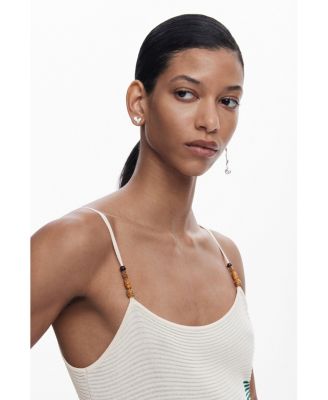 Women's Palm texture dress