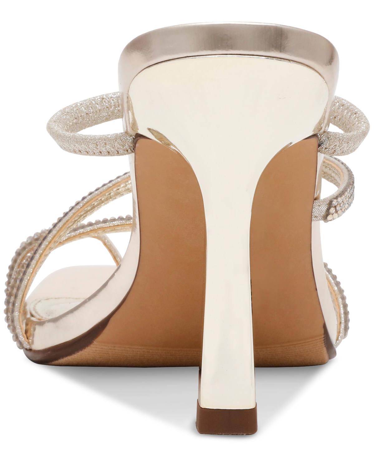 Shop Wild Pair Lenore Embellished Sandals, Created For Macy's In Gold Bling