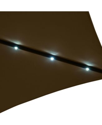 10ft Outdoor Patio Cantilever Umbrella with Waterproof and UV Resistant