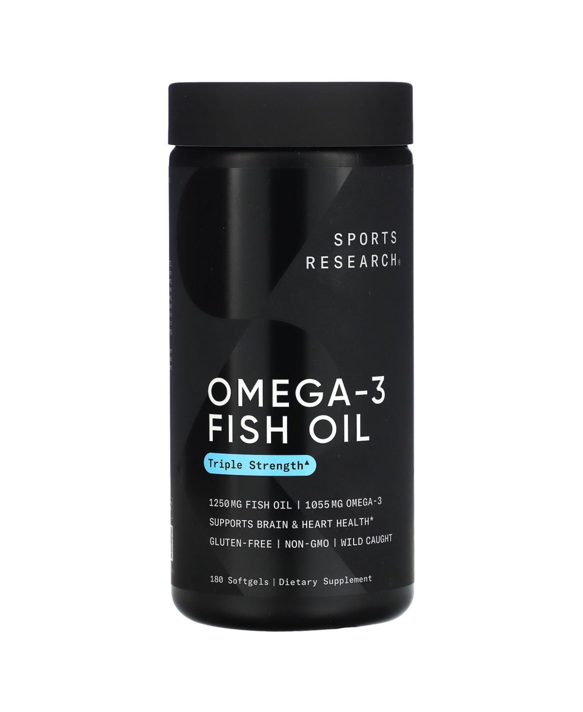 Omega-3 Fish Oil Triple Strength - 180 Softgels