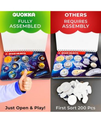 Montessori Busy Book for Toddlers 3-5 Years with Interactive Pages