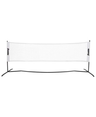 Half Court Size Pickleball Net w/Paddle Ball Set
