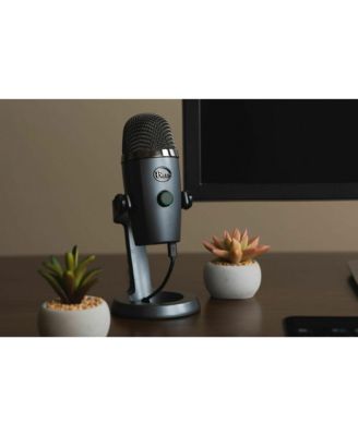 Yeti Nano Premium USB Mic (Shadow Grey) Podcaster's Bundle