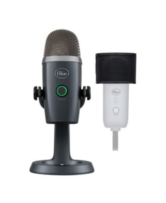 Blue Microphones Yeti Nano Premium USB Mic (Shadow Grey) Podcaster's ...