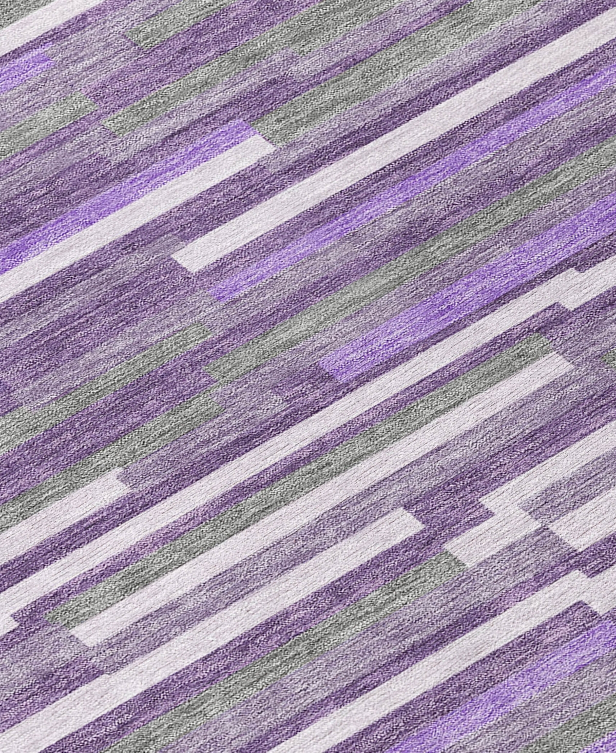 Addison Chantille Acn894 8'x10' Area Rug In Purple