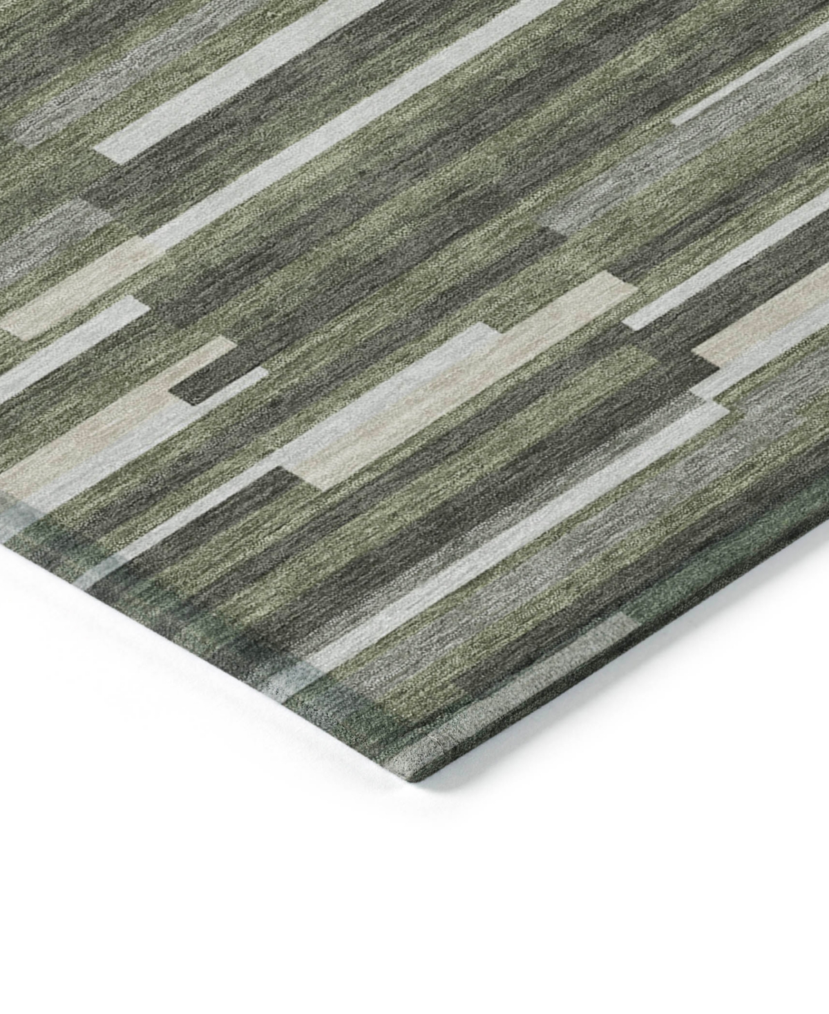 Addison Chantille Acn894 2'6"x3'10" Area Rug In Olive