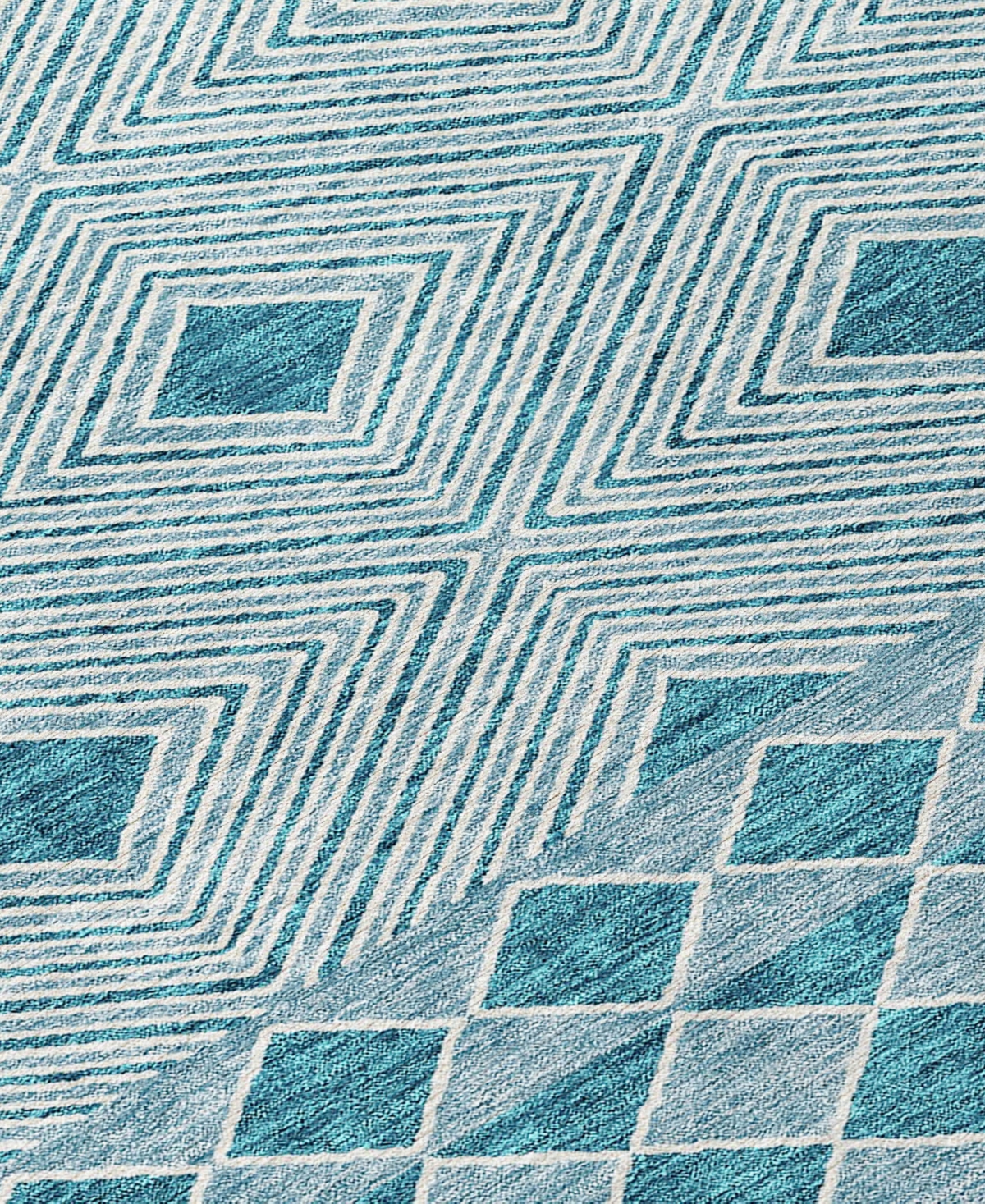 Addison Chantille Acn898 5'x7'6" Area Rug In Teal