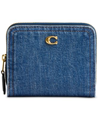COACH Essential Denim Billfold Wallet - Macy's